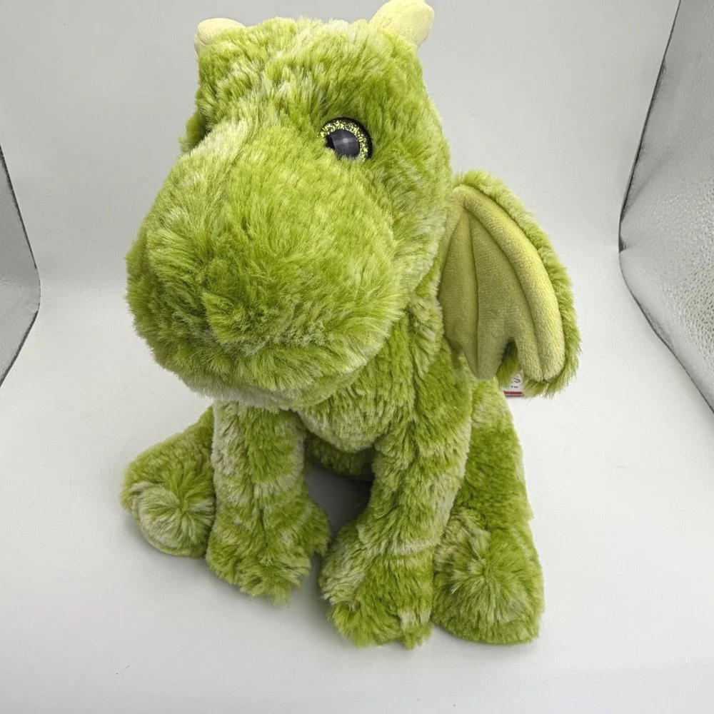 Douglas The Cuddle Toy Green Dragon Plush Stuffed Animal Soft‎ Toy 9 Inch